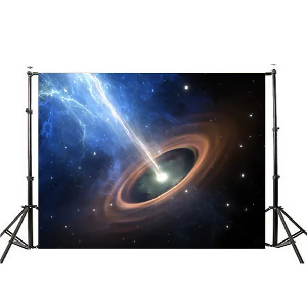 Современное пространство Хаббл Вселенная Галактика черная дыра фото большой художественный Принт плакат Настенная картина холст живопись z0412# G20 - Цвет: f