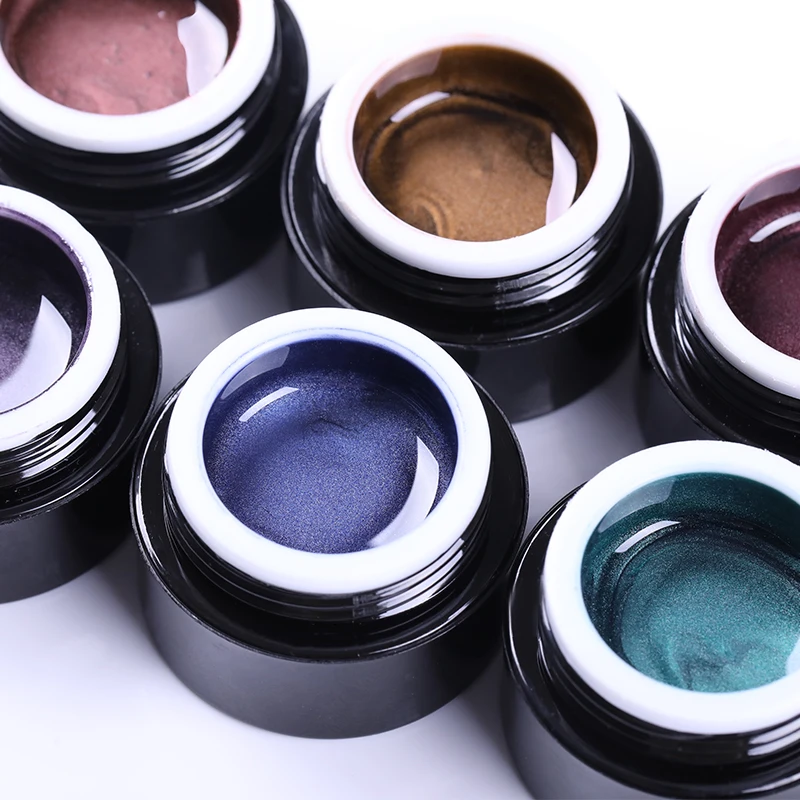 BORN PRETTY 5ml Magnetic 5D Cat Eye Gel Nail Polish Starry Sky Gel Soak Off UV Gel Varnish Manicure Nail Lacquer