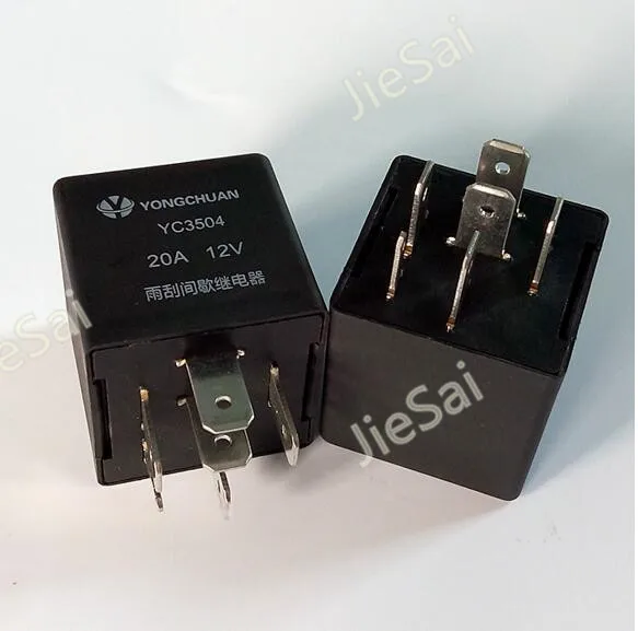 Yc3504 6 pin 12V автомобильное реле для автомобильного прерывистого стеклоочистителя