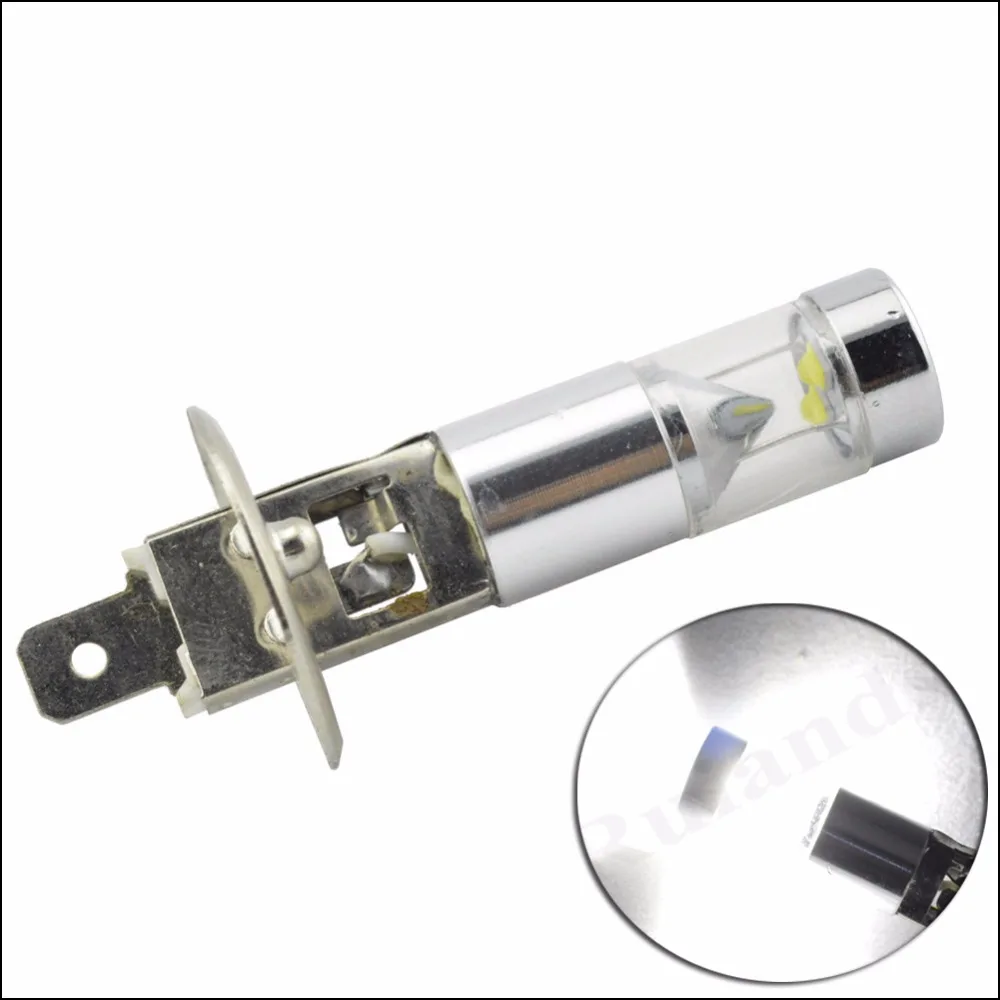 

2pcs H1 H3 Fog LED Bulbs XBD Car Fog Lights 15W 6000K Day Running Light Driving Bulb CANBUS Auto Led Lamp 12V 24V