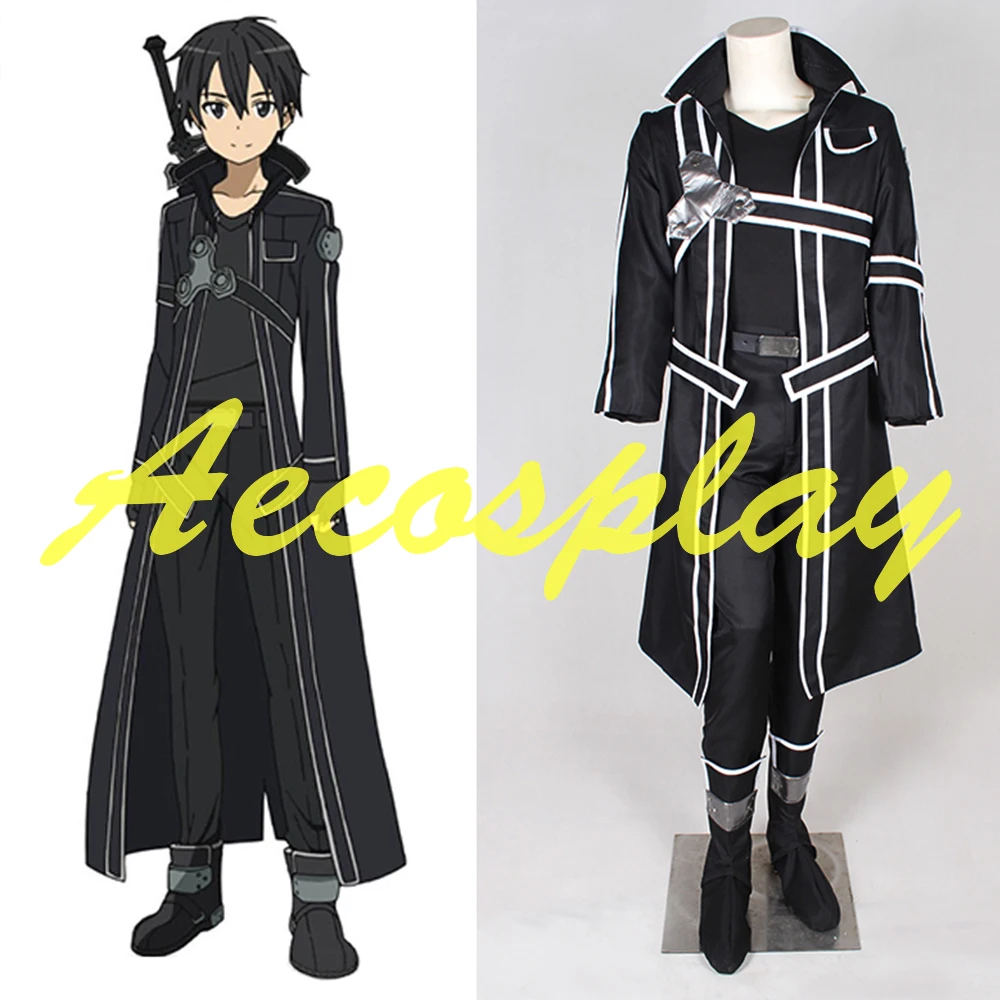 sword art online kirito coat