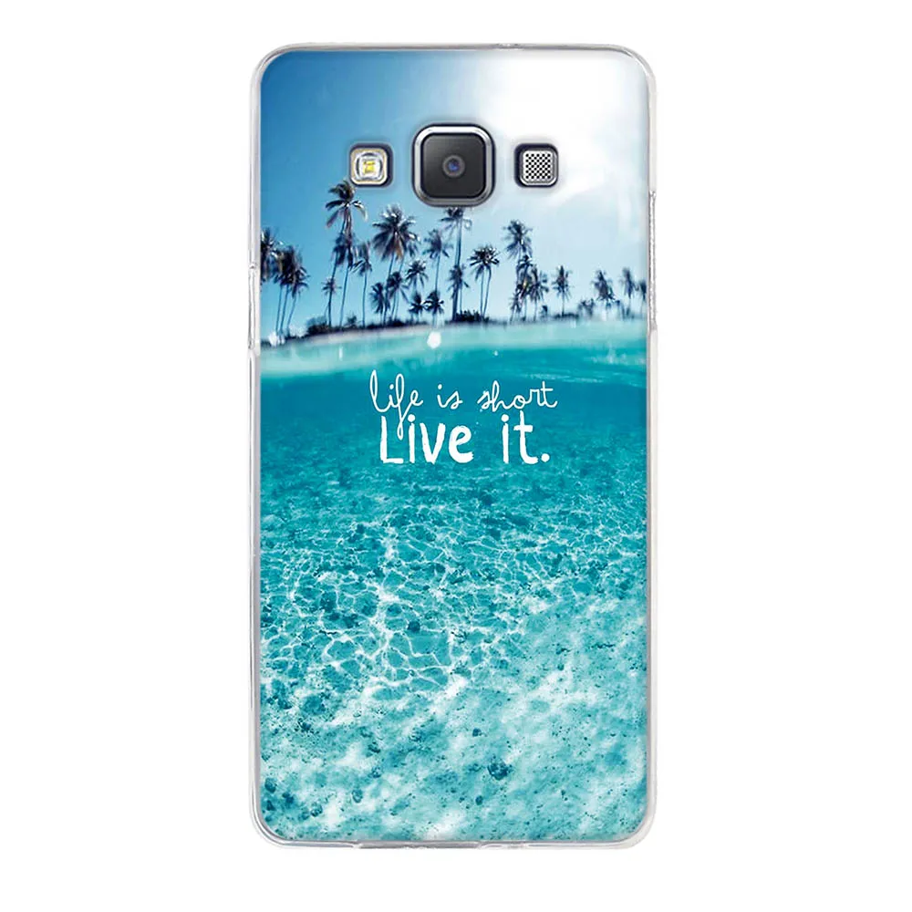 Чехол для Samsung Galaxy A5 2015 A500 A500F SM задняя силиконовая Обложка телефона мягкие чехлы