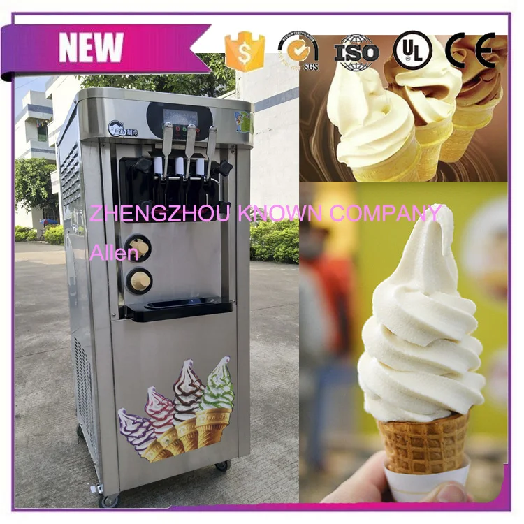 

ree shipping easy operation commercial automatic soft ice cream maker making machine