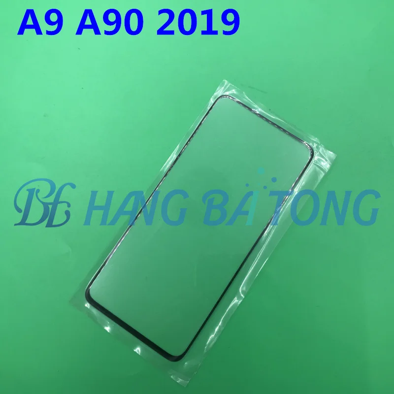 Оригинальное стекло для Samsung Galaxy A9 A90 10 шт./лот ЖК дисплей внешняя сенсорная панель