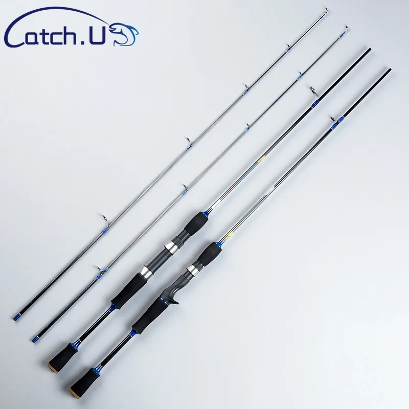 

Catch.U Spinning Rod Carbon, Fishing Rods Lure Spinning Casting Rod Hard