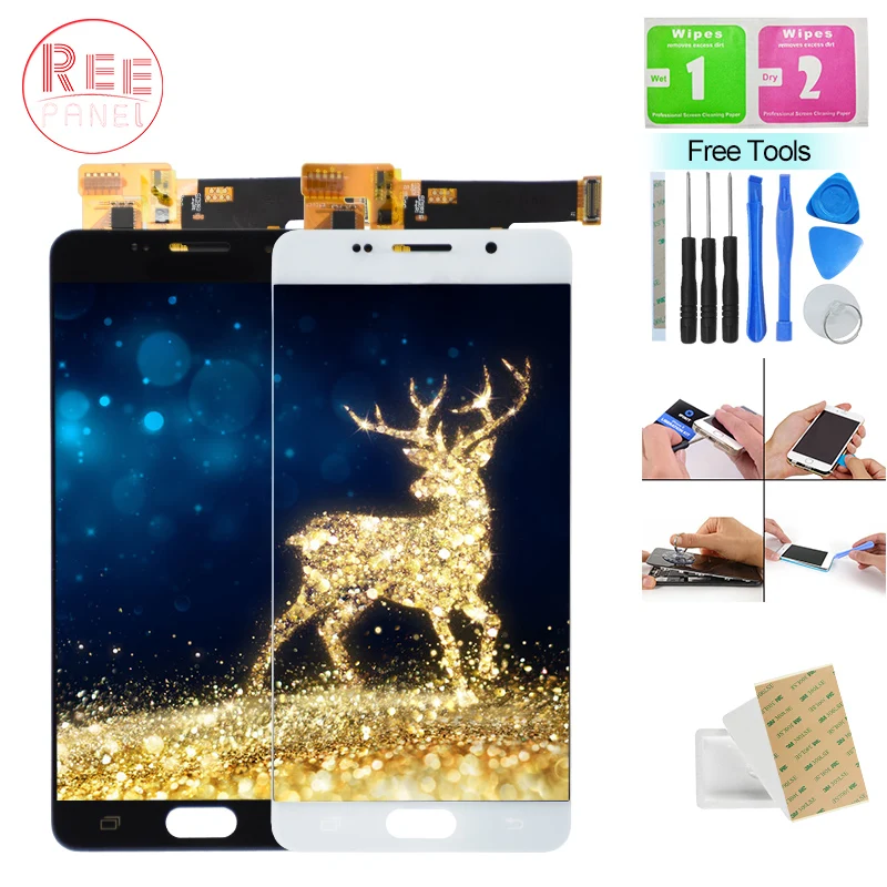 

Tested Well A510 Display For Samsung Galaxy A5 2016 A510 A510F A510M LCD Touch Screen Digitizer Assembly For Samsung A510 A510F