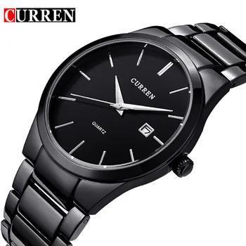 

Casual Men Watches Top Brand Luxury Men Military Wrist Watches Full Steel Men Sports Watch Waterproof Relogio Masculino CURREN
