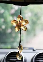 Espelho Retrovisor do carro Pendurado Ornamentos Pingente Auto Espelho de Carro Pingente De Carro SUV Interior Decor Ornamento de Suspensão da Jóia de Cristal
