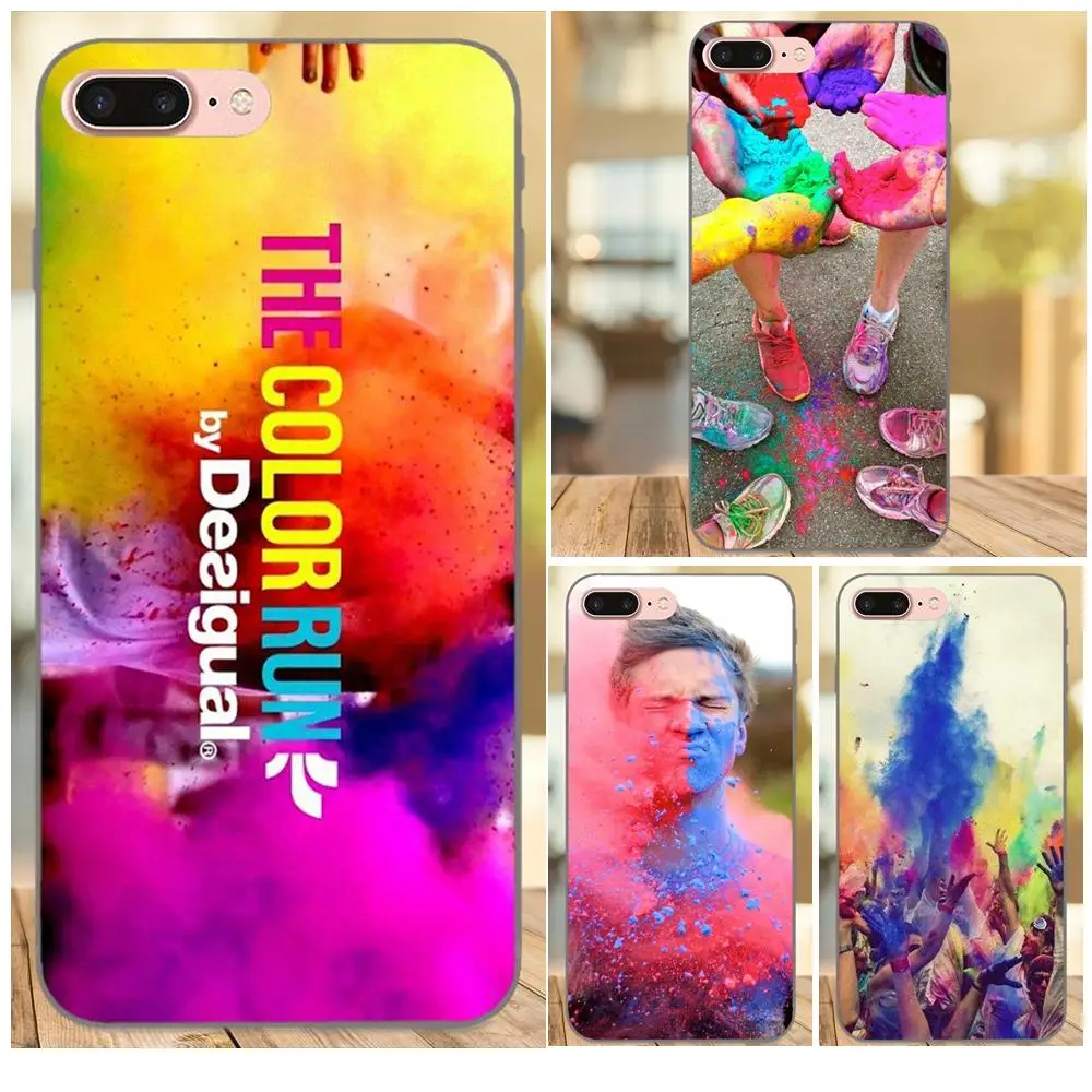 Run In The Color Racing Rainbow для Huawei Y3 Y5 II Y6 Y7 Y9 nova 2 Plus 2S 3i 4 Lite Prime 2017 2018 2019|Чехлы-накладки| |