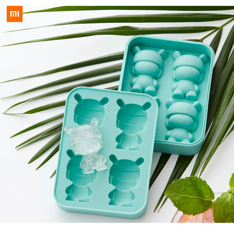 Оригинальный Новый Xiaomi Mijia Youpin Rice Rabbit Ice Cube мятно зеленый 2 пакета высокая и низкая