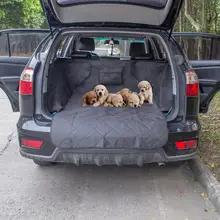 Нескользящий водонепроницаемый грузовой лайнер для собак безопасный гамак для домашних животных чехол для заднего сиденья протектор коврик для багажника SUV товар для животных