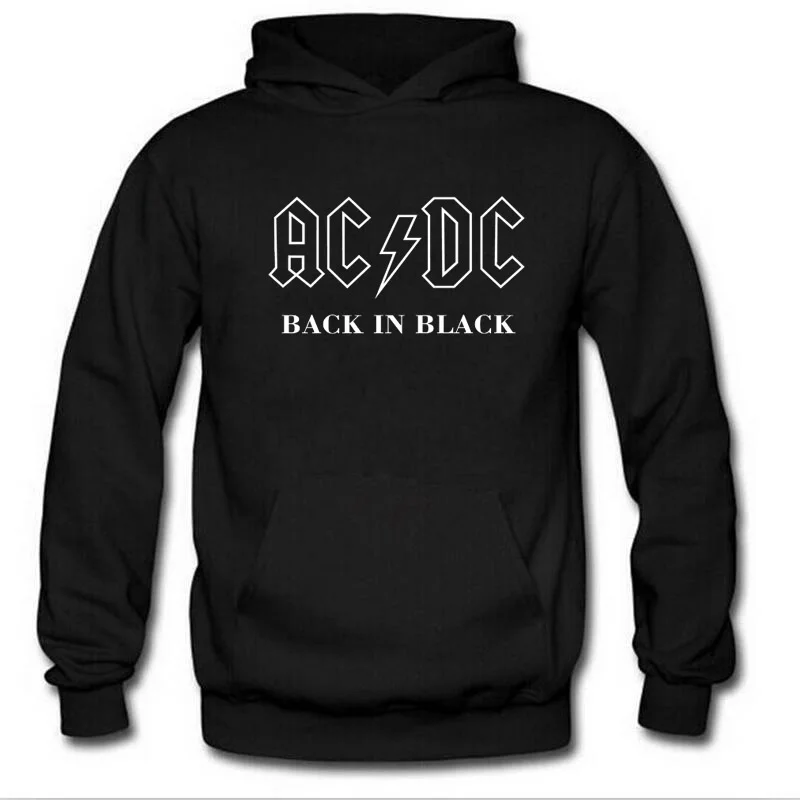 Рок-Группа ACDC толстовки с принтом для мужчин и женщин флисовая толстовка с длинным рукавом в стиле хип-хоп пуловер крутая модная мужская женская толстовка для скейтборда