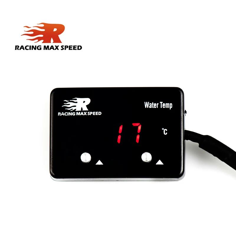 

high quality 1/8 npt sensor 12v dc car digital gauge red display,digital water temperature gauge WTM-01