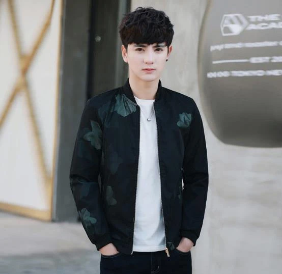 2017 marca de moda caliente chaqueta hombres ropa alta calidad de la Universidad de la tendencia adelgazan casual mens Chaquetas Abrigos tamaño m 3xl|brand men jacket|fashion men jacketmen brand jacket -