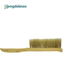 Пчеловодство инструменты высокое качество 3 ряда твердой древесины пчела кисточки с щетиной для пчеловодства или пчеловод № 24