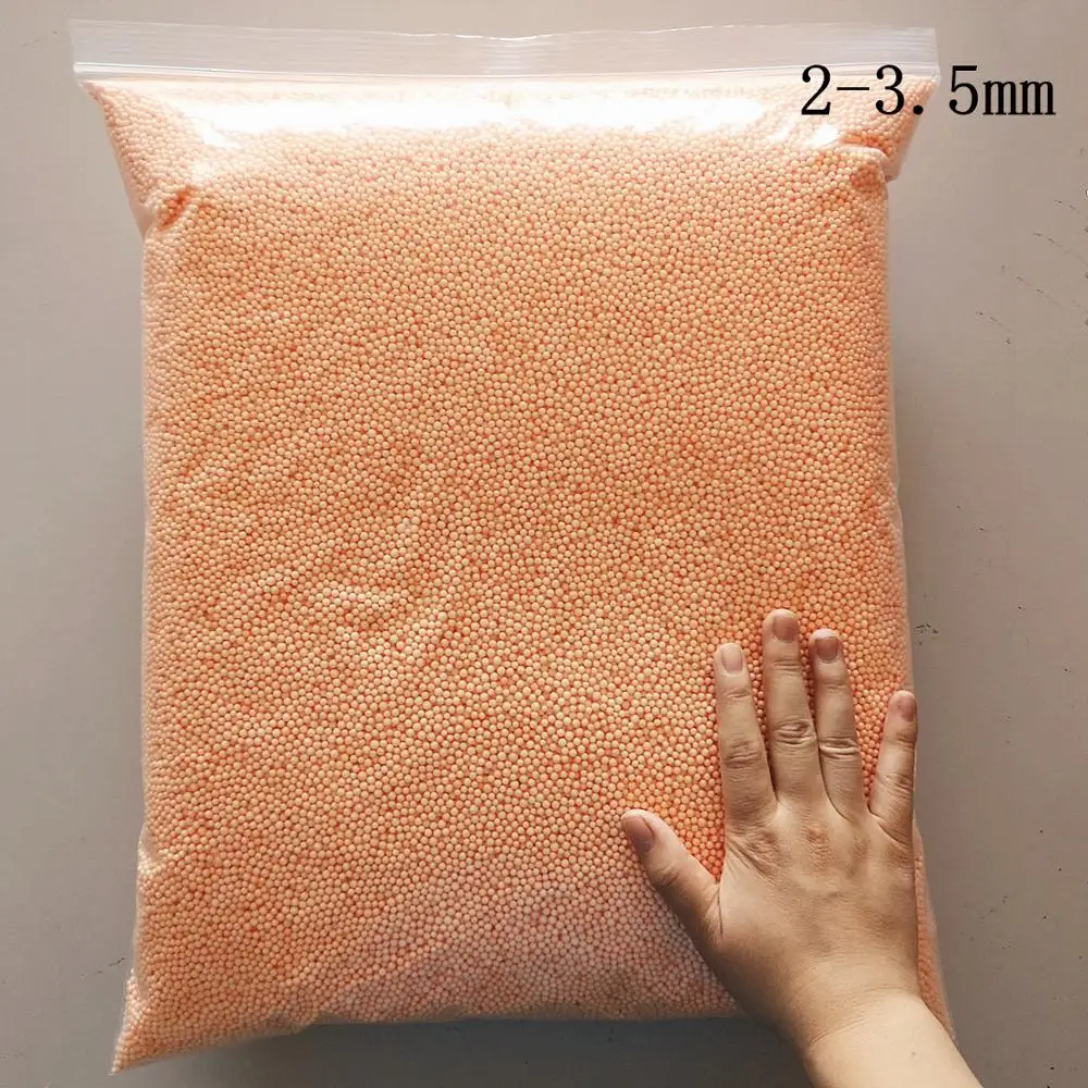 

250g 2-3.5mm Polystyrene Styrofoam Plastic Foam Mini Beads Ball DIY Assorted Colors Decorate Event Party Supplies Decoration