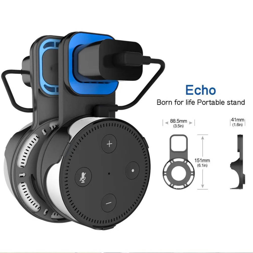 Wall Mount Hanger Stand for Echo Dot 2nd Stand Holder