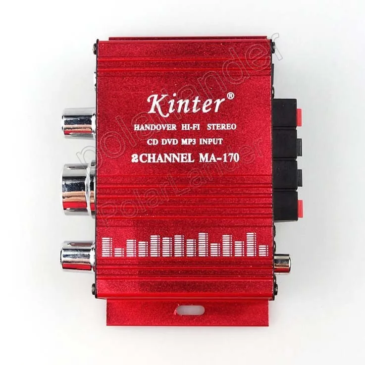 Potência de Saída Amplificador de Potência de Áudio do Carro Mini Canais Amplificador Hi-fi Stereo 12 v cd Dvd Mp3 Entrada 20wx2 Rms 2 16 High Quality Automóveis e motos