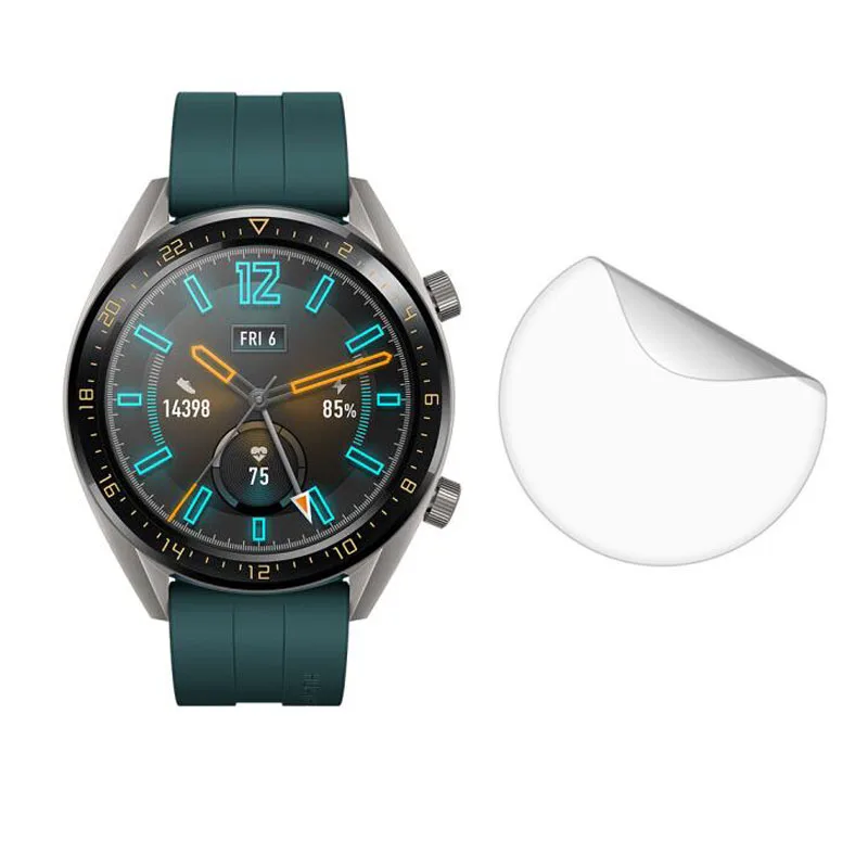 

3pcs Soft Clear Protective Film Guard For Huawei Watch GT Active Smartwatch Display Screen Protector Cover Protection(Not Glass)
