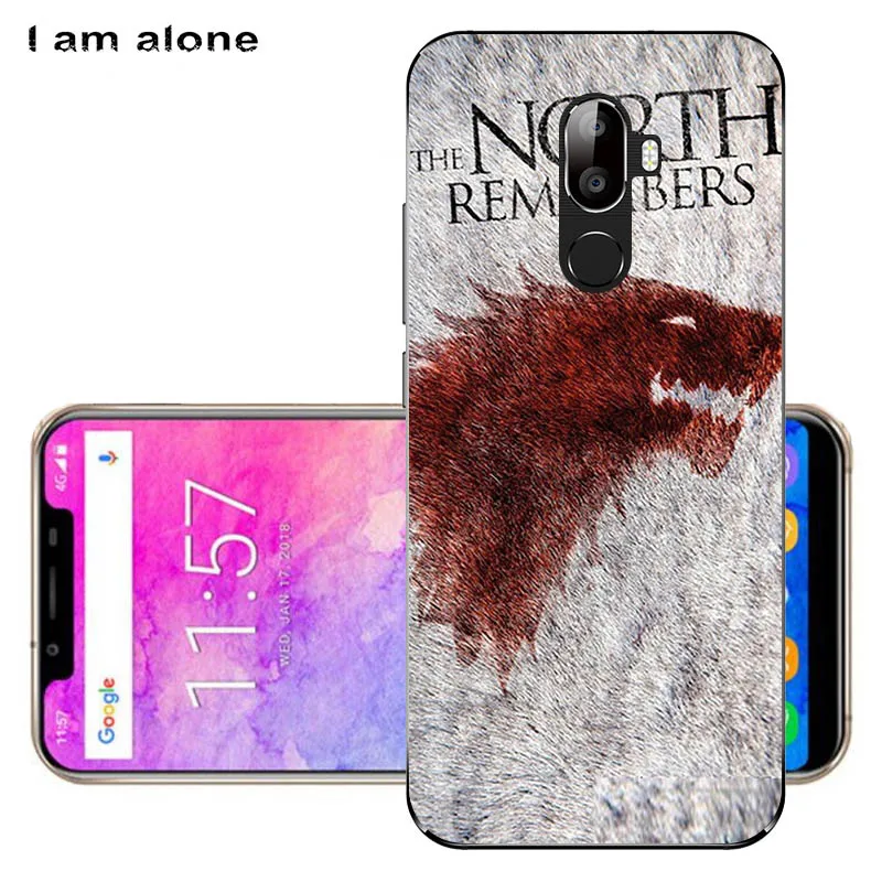 Чехлы для телефонов I am alone для Oukitel U18, 5,85 дюйма, ТПУ, милые Модные Цветные Чехлы для мобильных телефонов Oukitel U18