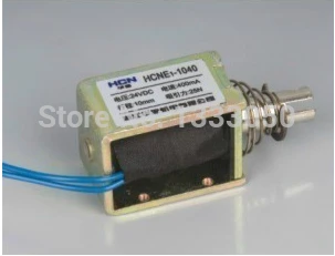 

Free Shipping 24V DC Holding Electric Lifting Electromagnet Lift 25N Solenoid HCNE1-1040