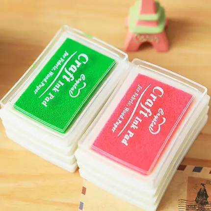 Hot-Chic-Child-Craft-Oil-Based-DIY-Ink-Pad-for-Rubber-Stamps-Fabric-Wood-Paper-Scrapbooking (1)