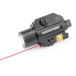 2 в 1 Тактический Red Dot лазерный прицел + светодиодный фонарь LS-CL2 оружие Свет для Для Пистолетов Glock 17,19, 20,21, 22,23, 30,31, 32