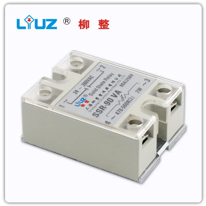 

[ZOB] Solid state relay SSR90VA single phase solid state voltage regulator - miniature relay --5pcs/lot