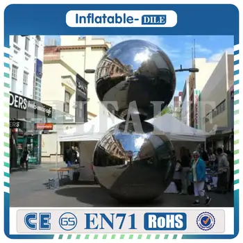 

1.5m Diameter inflatable Mirror Ball Decoration Mirror Ball Sphere Party Decoration For Xmas Party New Year/Wedding