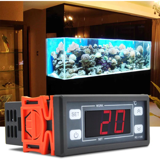 

250V 10A Digital thermostat for aquarium