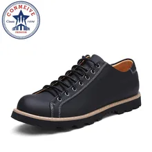 2017 Spring New Men Casual Shoes Famous Designer Genuine Leather Men Shoes Fashion Outdoor Male Shoes Zapatos De Los Hombres