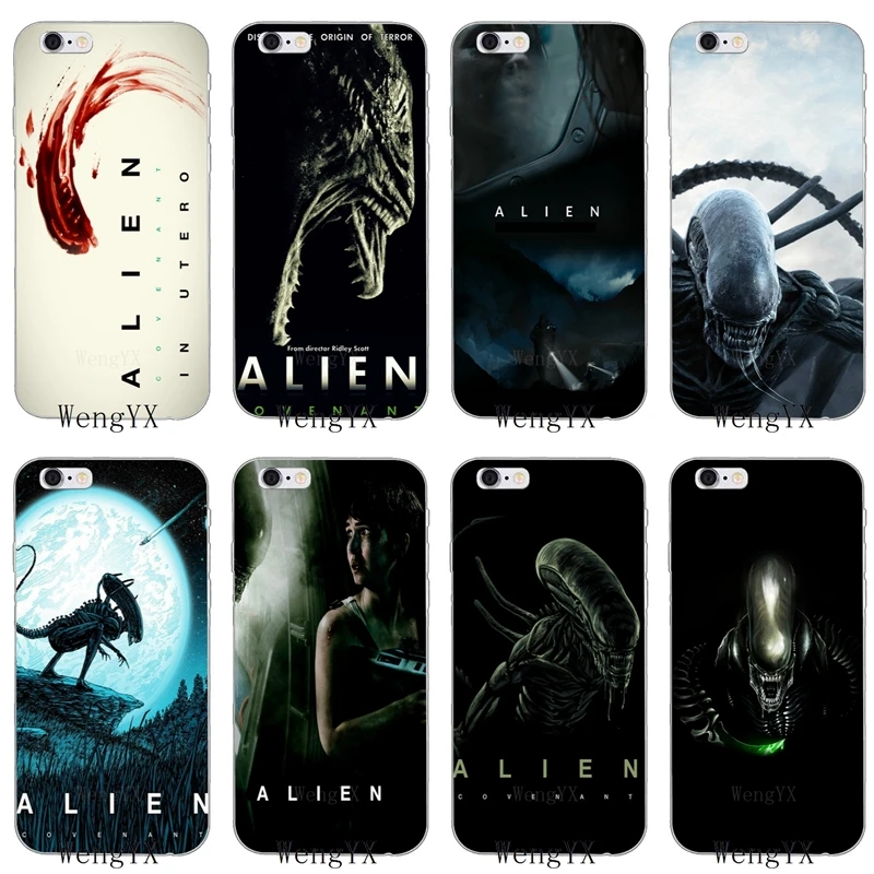 

2017 film Alien Covenant Slim silicone Soft phone case For Samsung Galaxy S3 S4 S5 S6 S7 edge S8 S9 Plus mini Note 3 4 5 8