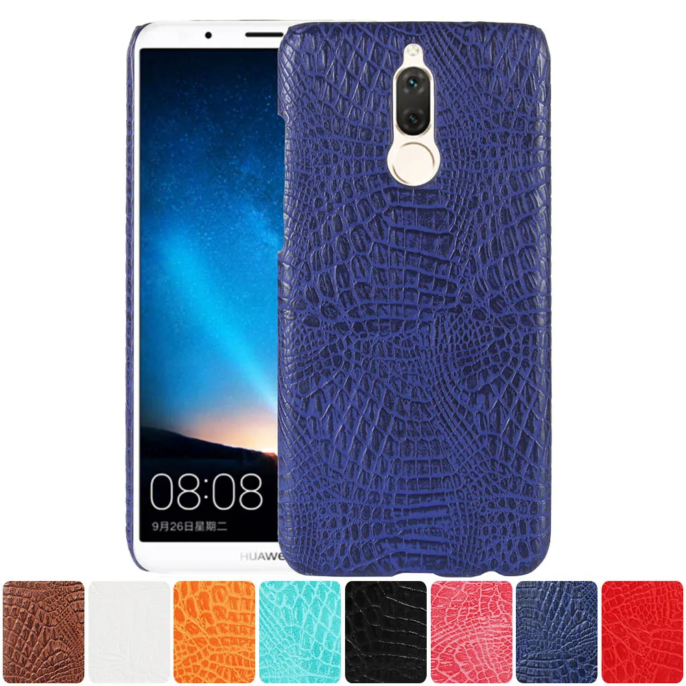 Кожаный чехол для Huawei Nova 2i RNE-L21 RNE-L01 чехол-бампер телефона Nova2i Nova2 i RNE L21 L01 Жесткий