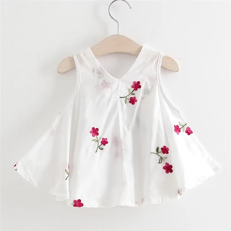 Telotuny/детская одежда для новорожденных, платье принцессы с цветочной вышивкой для маленьких девочек, сарафан, летнее платье для девочек, Apr30