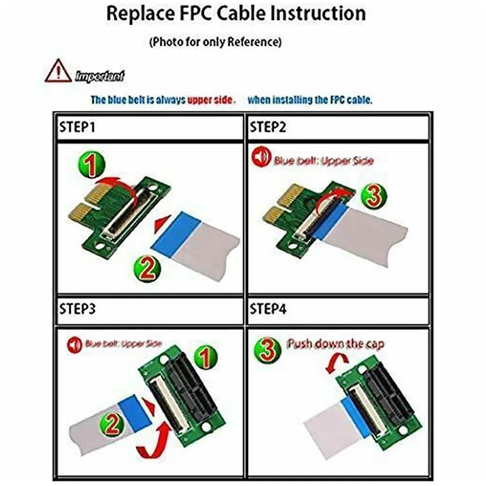 

Multi-Lane Practical Flat Extender Cable Riser Card Edge-free Debug Professional Test Flexible 36pin Adapter PCI Express