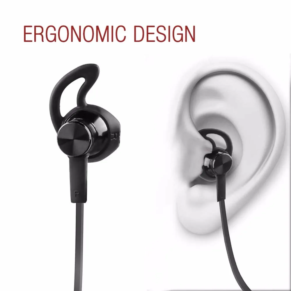 AKASO i8 Bluetooth наушники с микрофоном Спорт Беспроводной стерео магнитных гарнитура