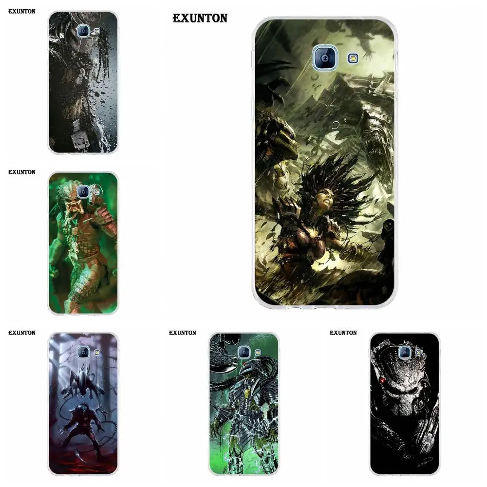 

Soft TPU Case Mobile Alien Vs Predator Hunter For Galaxy A3 A5 A7 A8 A9 A9S On5 On7 Plus Pro Star 2015 2016 2017 2018