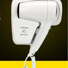 Отель ванная комната дома сушилка для волос в ванной сухой кожи подвесной, настенный фен для 220 В