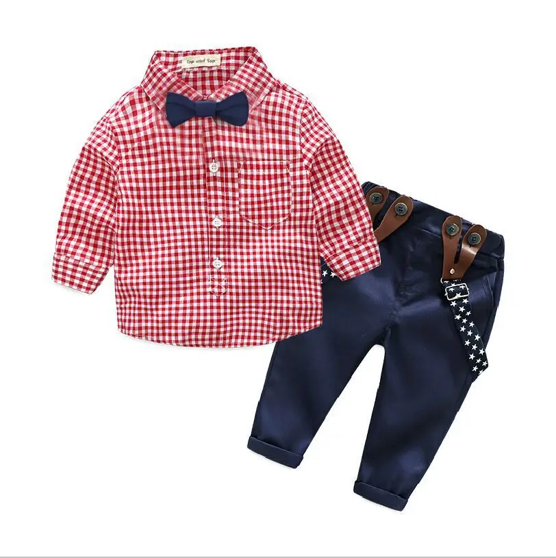 Toddler Boys Clothing Set Summer Baby Suit Shorts Shirt 1 2 3 4 Year