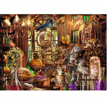 

New 5D Diy Diamond Painting Laboratory Cross Stitch Diamond Mosaic Needlework Crafts full Round Diamond Embroidery Puzzle gift