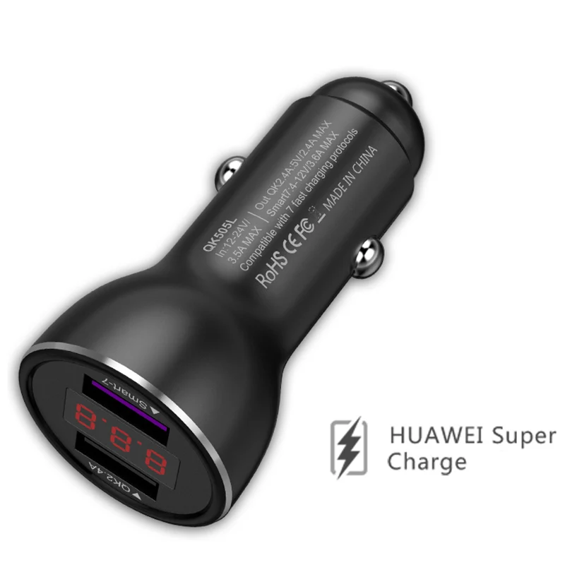 

DOITOP Super Fast Charger Quick Charge QC 3.0 Dual USB Wall Charger For Huawei P10 iPhone X Samsung galaxy S8 Xiaomi Redmi 4 4X