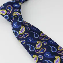 Мужские галстуки для костюма дизайн синий с фиолетовым/серый/желтый/черный галстук с ярким узором строгий галстук 8 см платье рубашки Свадьба галстук Corbata