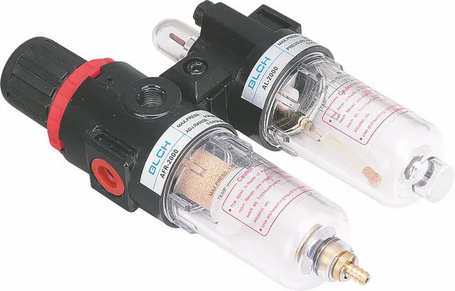 

Free Post AFC-2000 1/4" BSPP Pneumatic Air Filter Regulator Lubricator Combinations Oil Separator High Quality