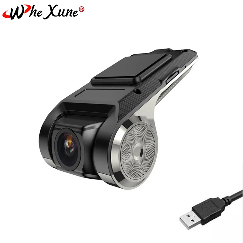 WHEXUNE, Мини Автомобильный видеорегистратор, камера Full HD 1080P ADAS LDWS, авто Цифровой видеорегистратор, видеорегистратор для Android, мультимедийный плеер