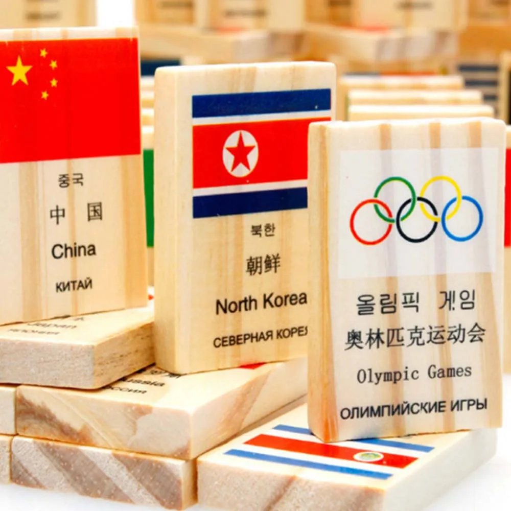 

MrY New 100 Pcs Wooden Board Toys Board Game Early Learning Cognitive Educational Toys