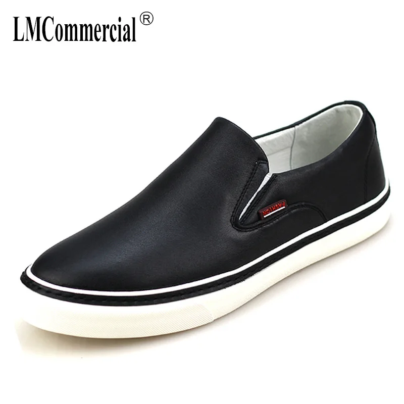 

men's casual shoes lazy man leather genuine designer shoes men high quality loafer shoes Driving shoes soft men casual Leisure