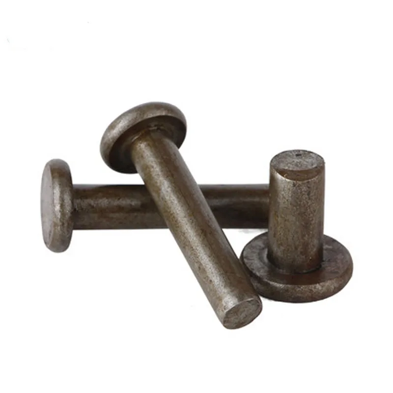 

30pcs M3 Solid rivet Flat Natural rivets Carbon steel 4mm-30mm length 30pcs M3 Solid rivet Flat Natural rivets Carbon steel 4mm-