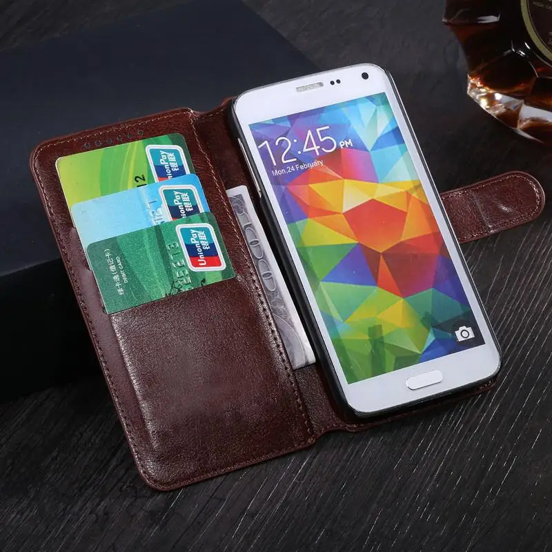 

Luxury PU Leather Case Wallet Magnetic Cover Flip With Card Holders Cases For Highscreen Easy Power XL Fest F Pro Phone Cover