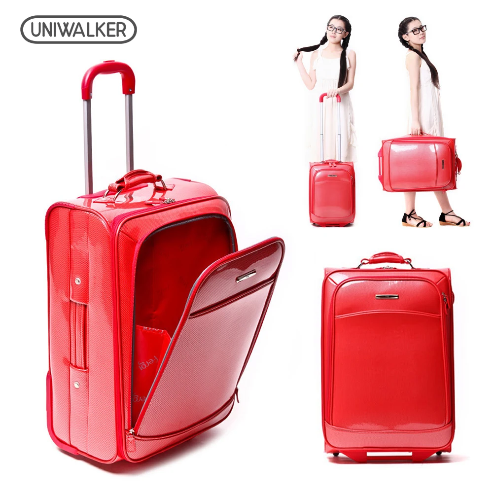 UNIWALKER 19 20 23 Inch Unisex Classic Rolling Hardside Luggage Fashion
