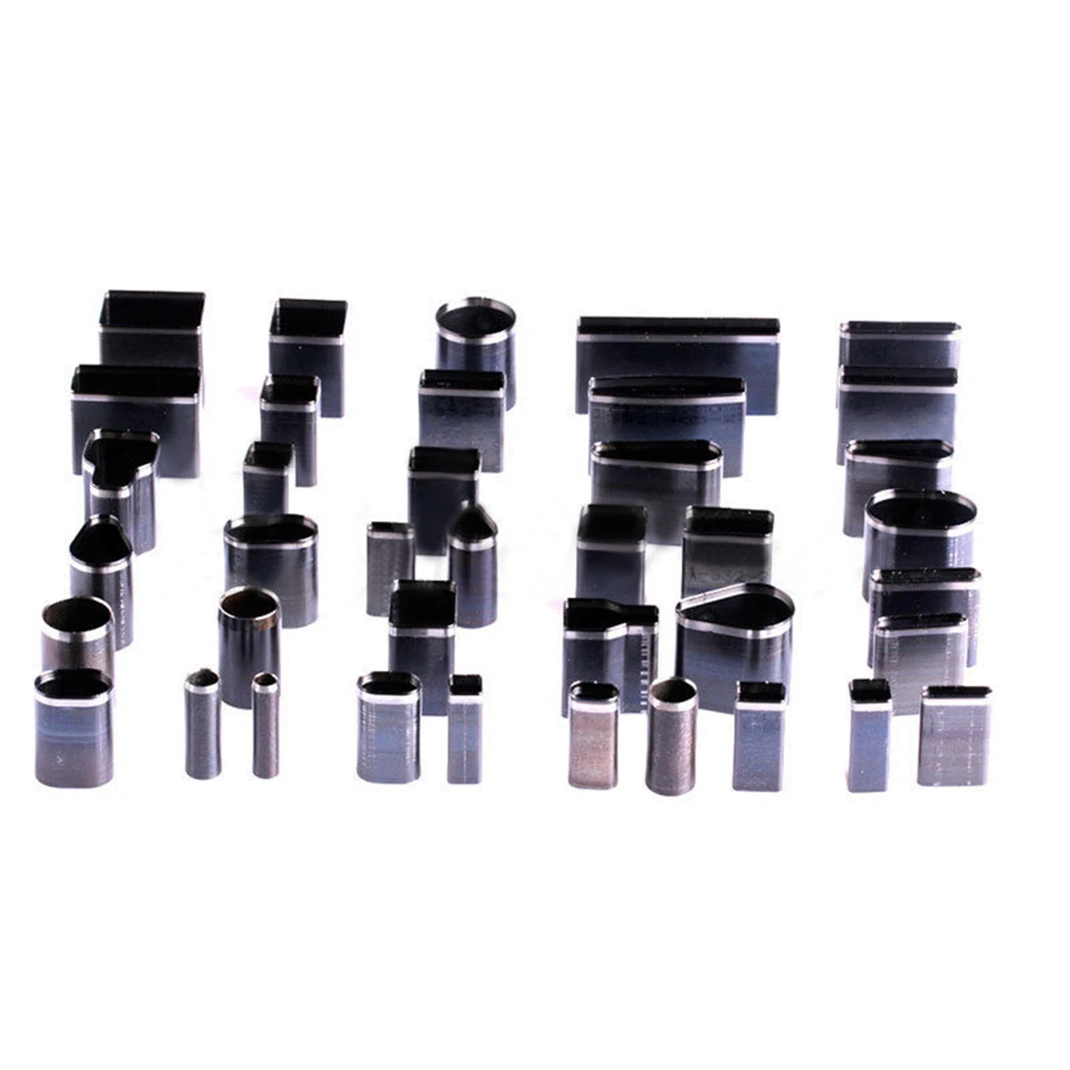 1 Set 39 Shape Style Hole Hollow Cutter Punches Mayitr Leather Punch